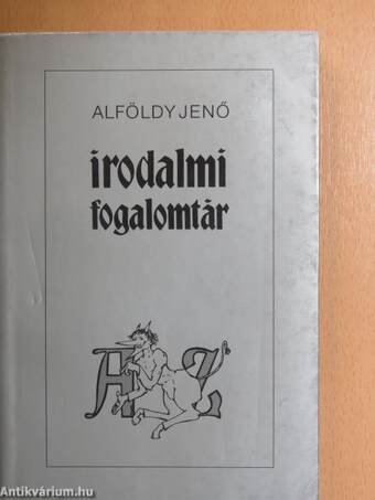 Irodalmi fogalomtár