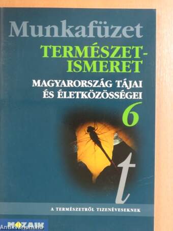 Természetismeret munkafüzet 6.