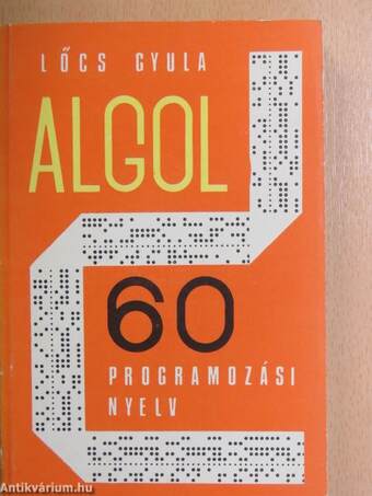 Az ALGOL 60 programozási nyelv