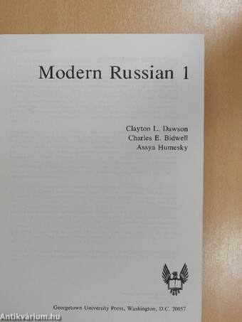 Modern Russian 1