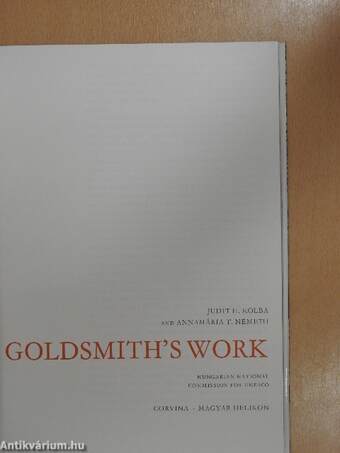 Goldsmith's work