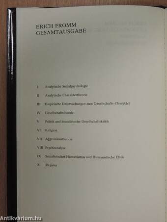 Erich Fromm Gesamtausgabe 1-10.