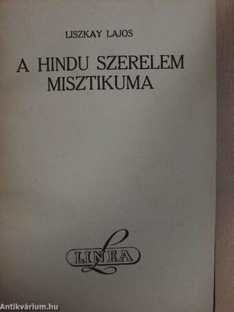 A hindu szerelem misztikuma