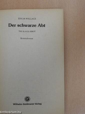 Der schwarze Abt