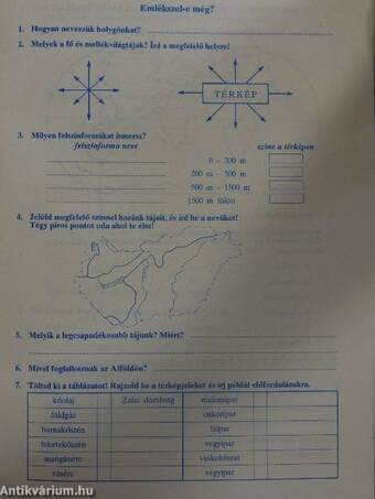 Házi feladat földrajzból 5. osztályosoknak