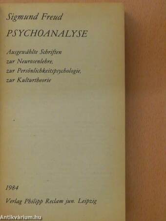 Psychoanalyse