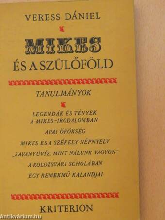 Mikes és a szülőföld