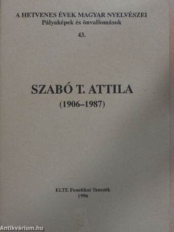 Szabó T. Attila