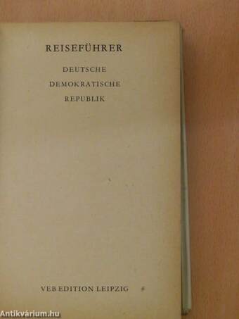 Reiseführer Deutsche Demokratische Republik