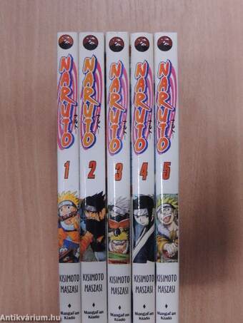 Naruto 1-5.