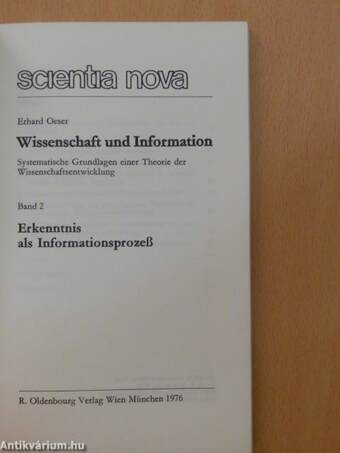 Wissenschaft und Information 2