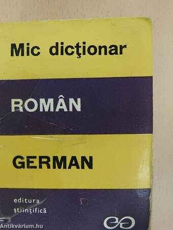 Mic dictionar Roman-German (minikönyv)