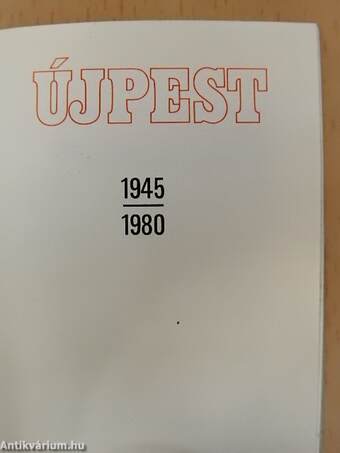 Újpest 1945-1980 (minikönyv)