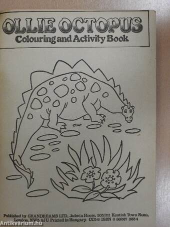 Ollie Octopus Colouring and Activity Book