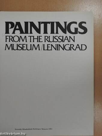 Paintings from the Russian Museum/Leningrad