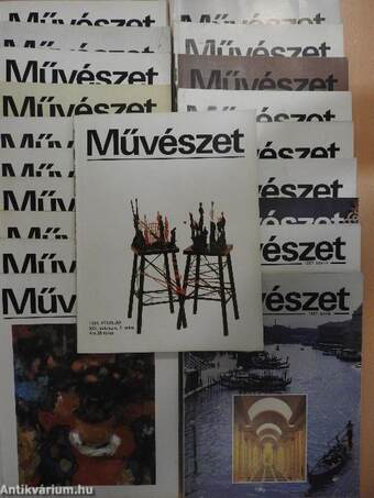 Művészet 1981-1987 (vegyes számok) (20 db)