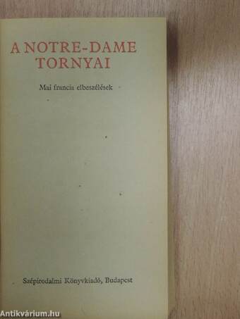 A Notre-Dame tornyai