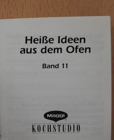 Heiße Ideen aus dem Ofen (minikönyv)