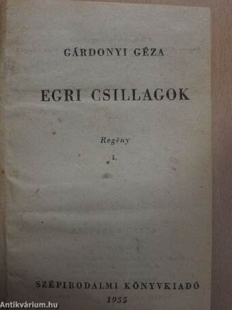 Egri csillagok I-III.