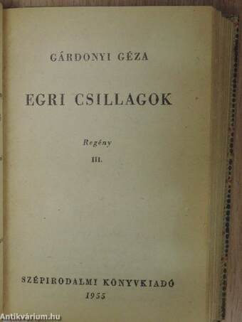 Egri csillagok I-III.