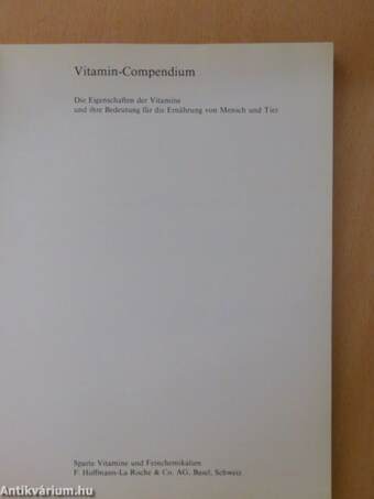 Vitamin-Compendium