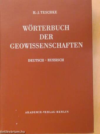 Wörterbuch der Geowissenschaften