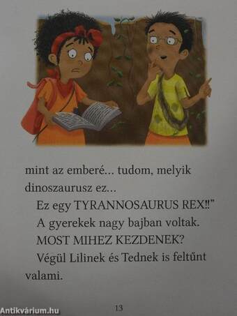 A lombházi ikrek kalandjai - Az ikrek és a T. rex találkozása