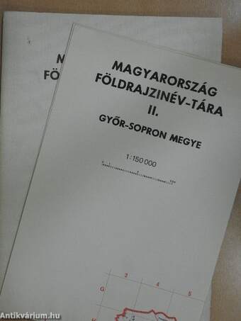 Magyarország földrajzinév-tára II. - Győr-Sopron megye