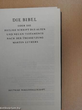 Die Bibel