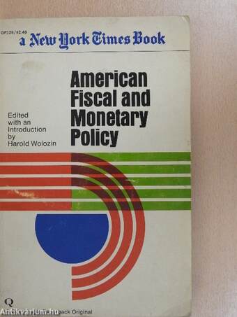 American Fiscal and Monetary Policy