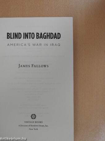 Blind Into Baghdad