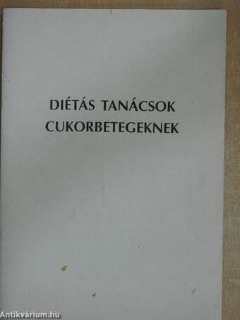 Diétás tanácsok cukorbetegeknek