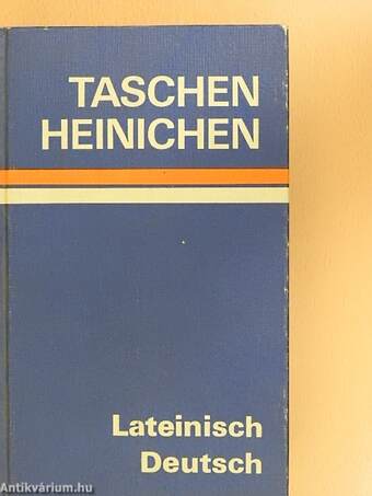 Lateinisch-deutsches taschenwörterbuch