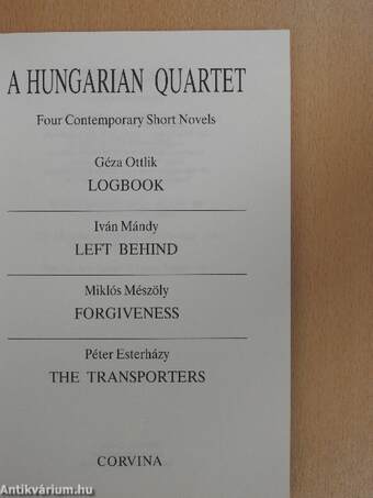 A Hungarian Quartet