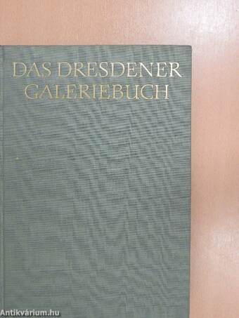 Das Dresdener Galeriebuch