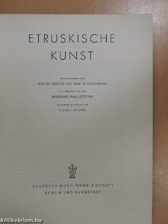 Etruskische Kunst