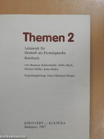 Themen 2 - Kursbuch