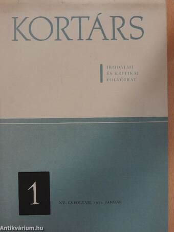 Kortárs 1971. január-december