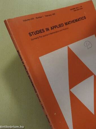 Studies in Applied Mathematics February 1981