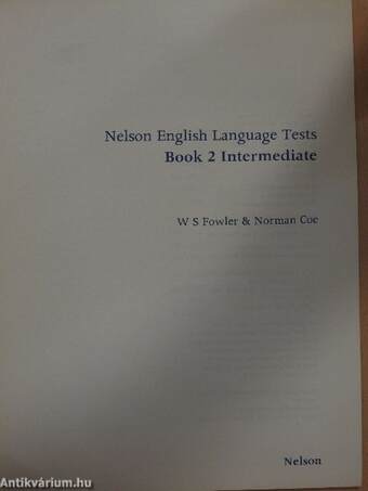 Nelson English Language Tests Book 2