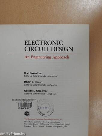 Electronic Circuit Design