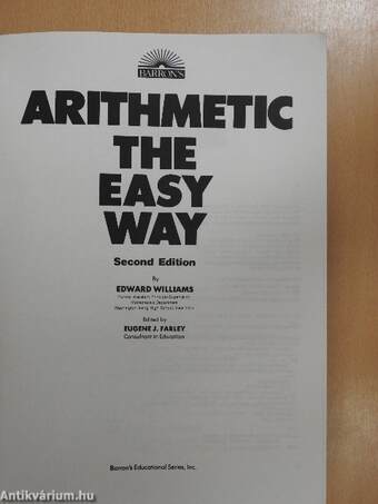 Arithmetic The Easy Way