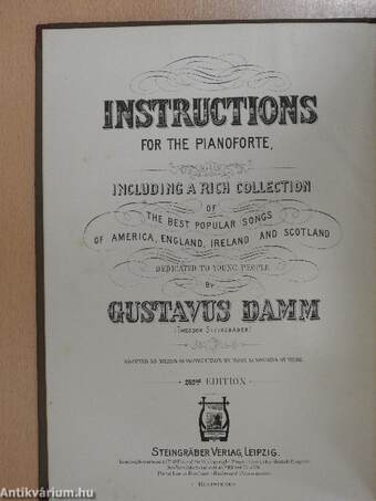 Klavierschule und Melodienschatz für die Jugend/Instructions for the pianoforte