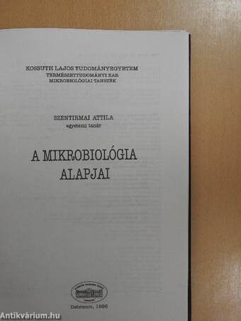 A mikrobiológia alapjai