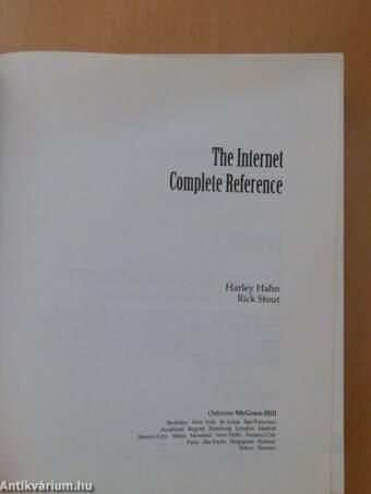 The Internet Complete Reference