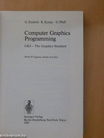 Computer Graphics Programming