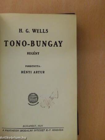 Tono-Bungay