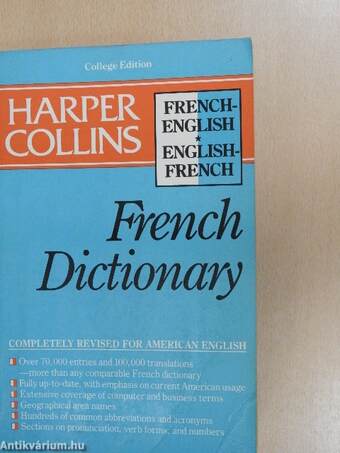 Harper Collins French Dictionary