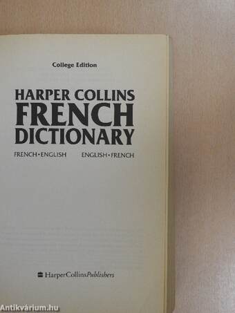 Harper Collins French Dictionary