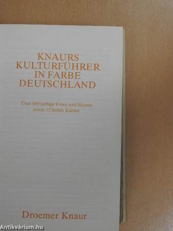 Knaurs Kulturführer in Farbe Deutschland